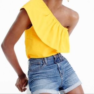 J.Crew One Shoulder Top